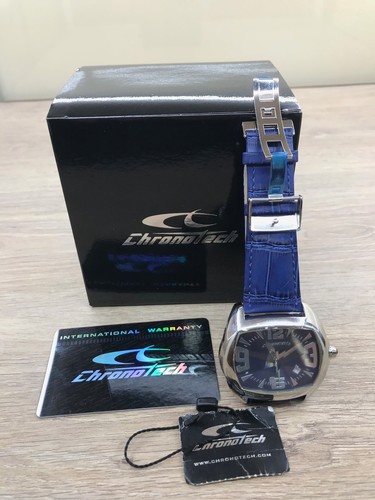 Orologio chronotech prisma blu - orologio,
